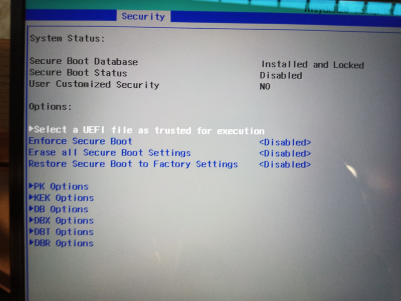 UEFI Secure Boot