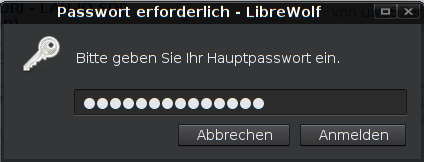 Passwort-Dialoge unter XFCE4