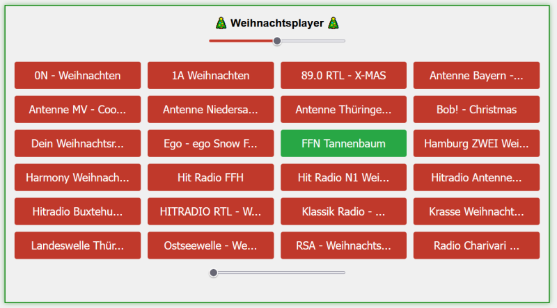 Weihnachtsplayer